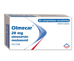 OLMECAR 20 MG X 30 COMP