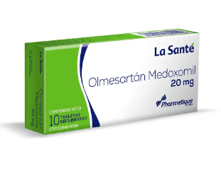 OLMESARTAN 20MG X 10TAB