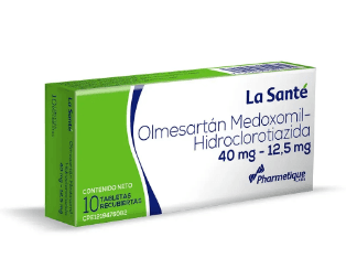 OLMESARTAN MEDO-HIDRO 40MG-12.5MG X 10 T