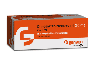 OLMESARTAN MEDOXOMIL 20MG X 14 COMP GN