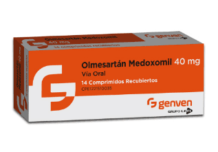 OLMESARTAN MEDOXOMIL 40MG X 14 COMP GN