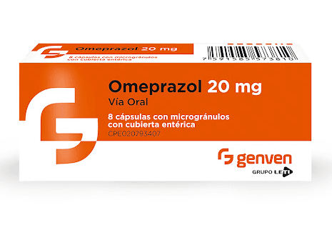 OMEPRAZOL 20MG X 8CAP GENVEN