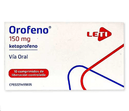 OROFENO 150MG X 10 COMPR