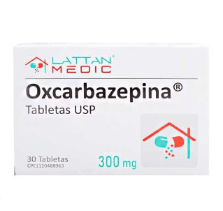 OXCARBAZEPINA 300MG X 30TAB LATTAN MEDIC