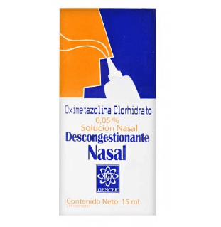 OXIMETAZOLINA CLOR 0.05% SOL NASAL 15ML
