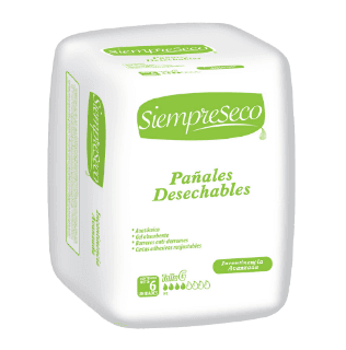 PAÑALES SIMPRE SECO BASICO TALLA GX6UN