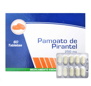 PAMOATO DE PIRANTEL 250MG X 10TAB BLIS C