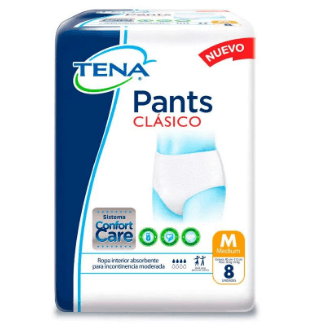PAÑAL PANTS CLASIC MEDIUM (TENA) X 8UND