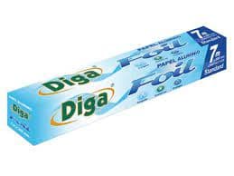 PAPEL ALUMINIO FOIL DIGA x 7 METROS STAN