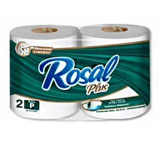 PAPEL ROSAL PLUS X 2R 215 HOJAS