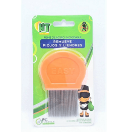 PEINE SACA PIOJO EASY CON MANGO PLASTICO