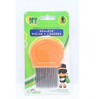 PEINE SACA PIOJO EASY CON MANGO PLASTICO