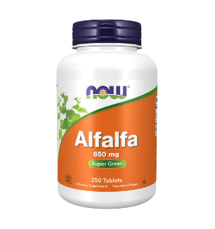 ALFALFA 650MG X 250TAB NOW