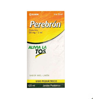 PEREBRON 28MG/5ML MIEL-LIMON X 120ML PED