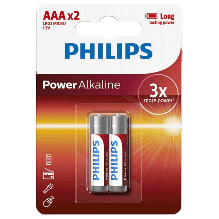 PILAS PHILIPS POWER ALKALINAE AAA X2