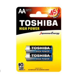PILAS TOSHIBA ALKALINAS AA X 2UND