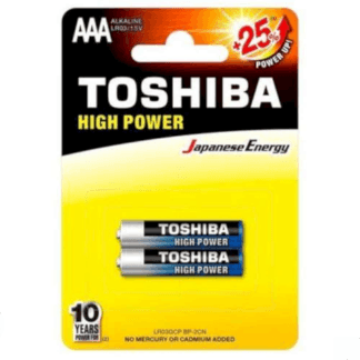 PILAS TOSHIBA ALKALINAS AAA X 2UND