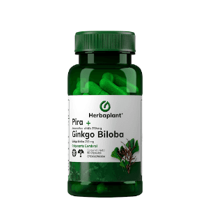 PIRA+GINKGO BILOBA X 60CAP HERBAPLANT