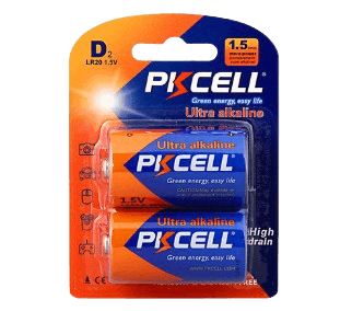 PKCELL PILA D 2 UNID