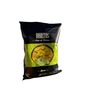 PLATANITOS BARITOS CHIPS LIMON X 150GR