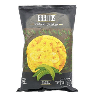 PLATANITOS BARITOS CHIPS X 150G