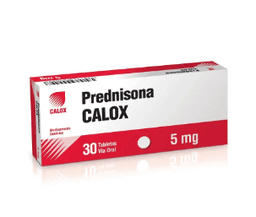 PREDNISONA 5MG X 30TAB (CALOX)