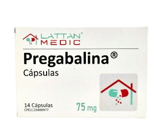 PREGABALINA 75MG X14 CAP