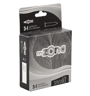PRESERVATIVO M-ZONE ULTRA SENSIBLE X4