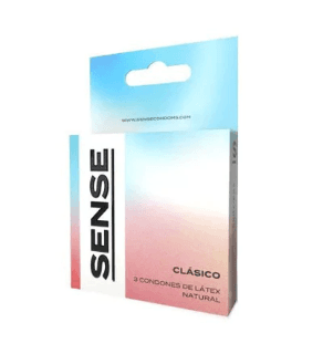 PRESERVATIVO SENSE CLASICO X 3