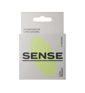PRESERVATIVO SENSE ULTRA DELGADO X 3