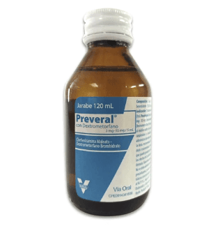 PREVERAL CON DEXTRO 120ML JARABE