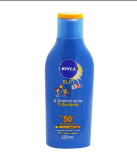PROTEC. SOLAR NIVEA SUN KIDS 50 FPS 125M