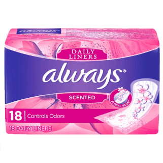 PROTECTOR DIARIO ALWAYS CON PERFU X18UNI