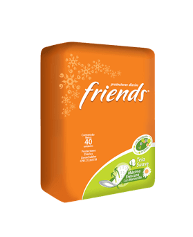 PROTECTORES DIARIOS FRIENDS MANZ X 40UND