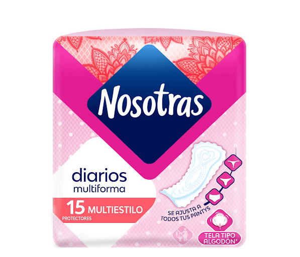 PROTECTORES DIARIOS NOSOTRAS MULTI X 15