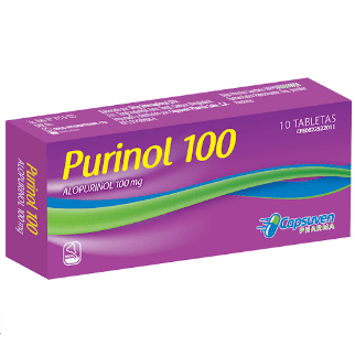 PURINOL 100MG X 10TAB