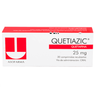 QUETIAZIC 25MG X 30 COMP