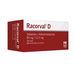 RACORVAL D 80MG/12,5MG X 28COM