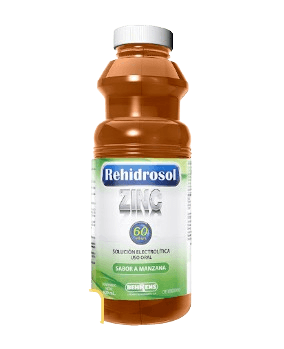 REHIDROSOL ZINC 60 MEQ/L MANZANA X 600ML