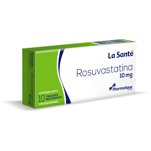 ROSUVASTATINA 10MG X 10TAB LA SANTE