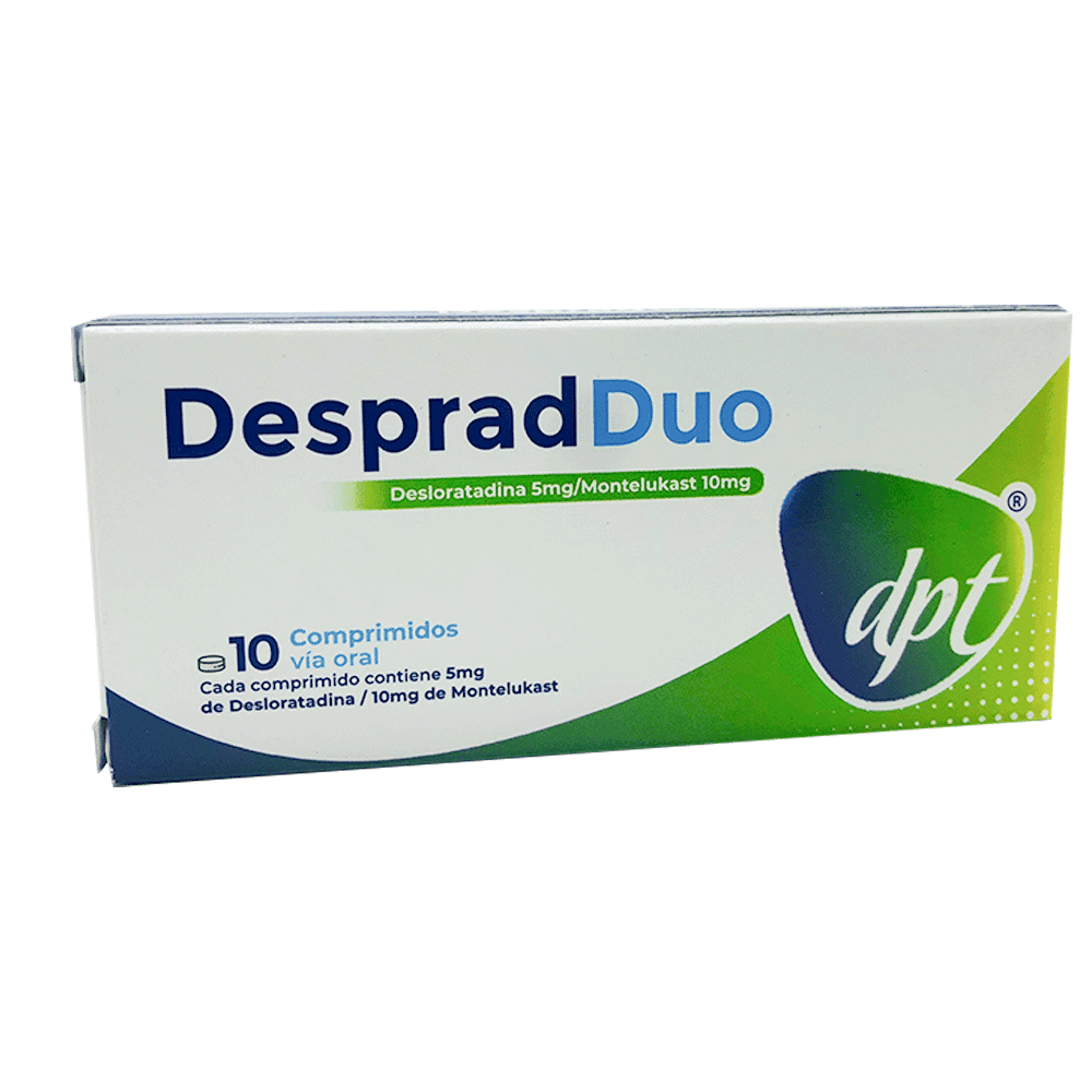 DESPRAD DUO 5MG-10MG X 10 COMP
