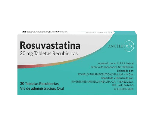 ROSUVASTATINA ANGELUS 20MG X 30TAB