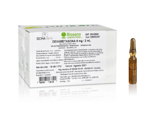 DEXAMETASONA 4MG/1ML X 1AMP BIOSANO