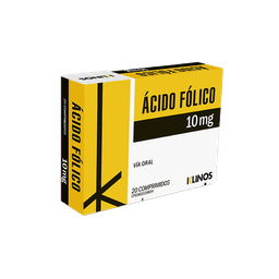 ACIDO FOLICO 10MG X 20COM KLINOS