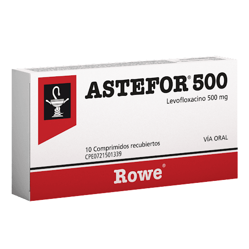 ASTEFOR 500MG X 10 COMP REC