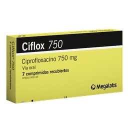 CIFLOX 750MG X 7 COMPR MEGALABS