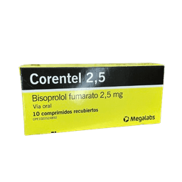 CORENTEL2.5MGX10COMP