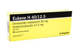 EUKENEHCT40MG-12.5MGX30COMP