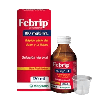 FEBRIP 180MG/5ML X 60ML SOLUC ORAL PED