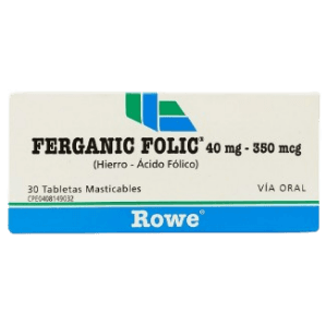 FERGANIC FOLIC MAST X 30 COMP